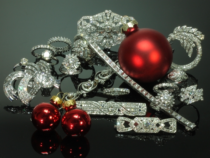 still chance on a white christmas this year from the antique jewelry collection of adin at www.adin.be